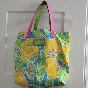 Lilly Pulitzer Colorful Tote Bag